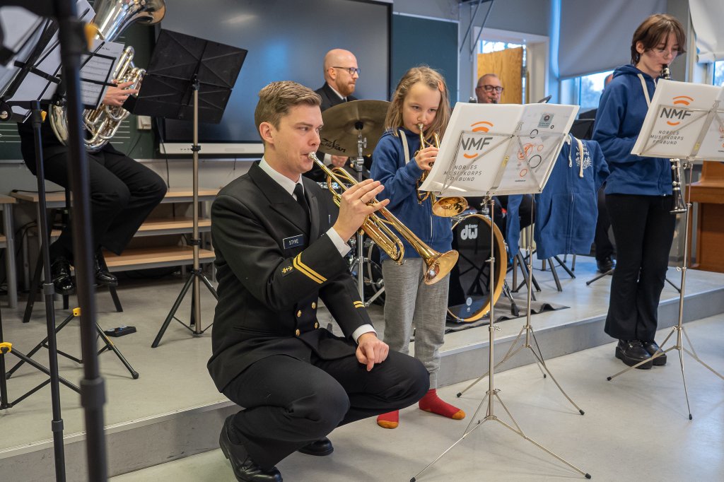 Rekruteringsturné Med Sjøforsvarets Musikkorps - Kultur I Forsvaret