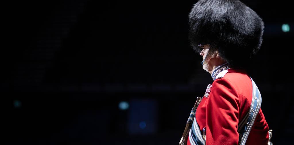 Norsk militær tattoo i Oslo spektrum.