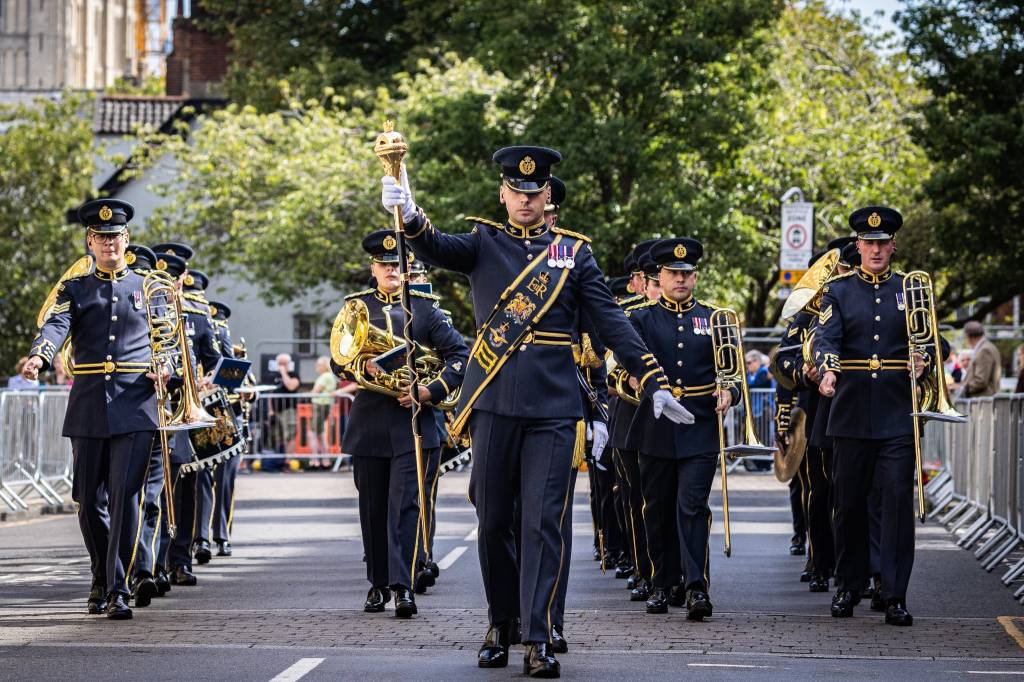 On 11 September 2023, 25 Armed Personnel and the band from RAF Marham Marched in the Battle Of Britain and Freedom of Norwich Parade, held at Norwich City Hall. 